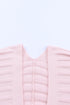 Ribbed Open Front Knit Cardigan